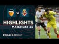 Valencia Villarreal goals and highlights