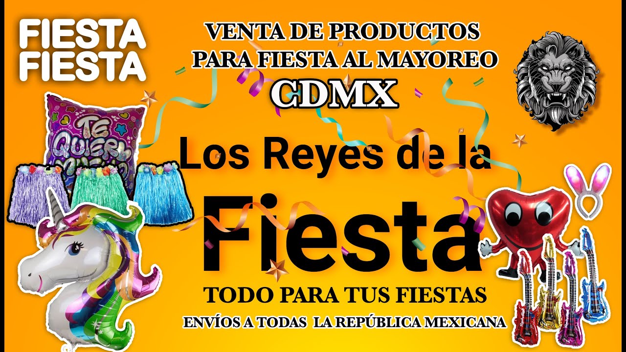 Por favor Falange calibre Donde comprar productos para Fiesta al Mayoreo y Menudeo en la CDMX  Antifaz, Gorros, Globos, etc. - YouTube