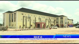 Esama Of Benin Inaugurates Magnificent Okunozee Hotel, Okada