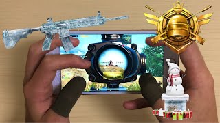 Low spec+High ping+Don't use Earphones | iPhone8Puls 5Finger Claw Handcam | PUBGMOBILE2023