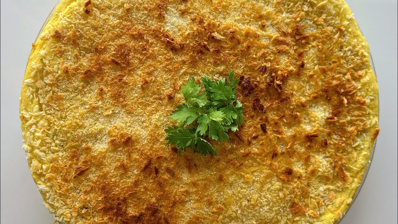 صينية بطاطا مفرومه باللحم