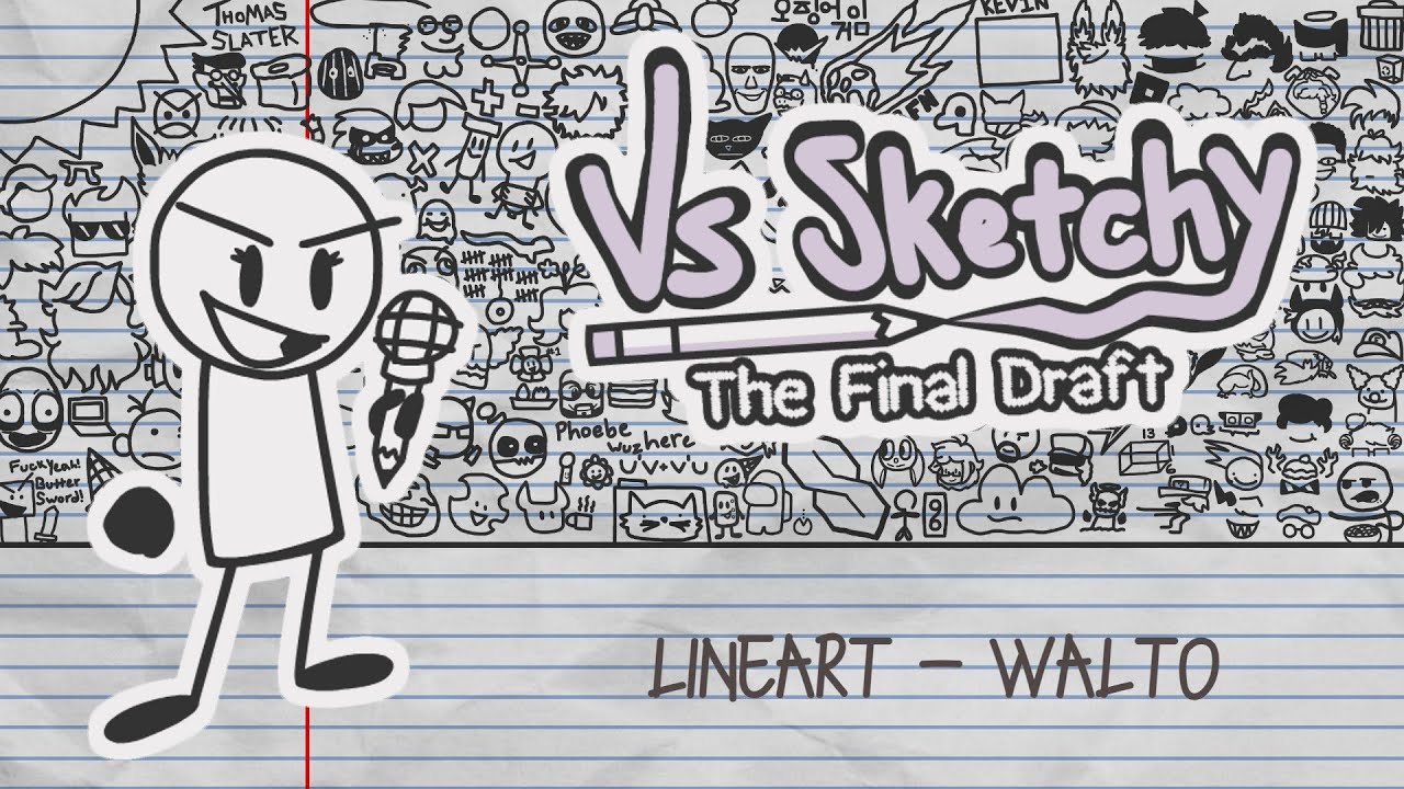 Lineart Vs. Sketchy The Final Draft YouTube