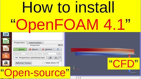 [OpenFOAM Basic] How to install OpenFOAM 4.1 (#12)