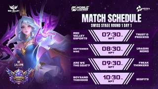SWISS STAGE DAY 1 || LUMNINOUS LEAGUE SEASON 1