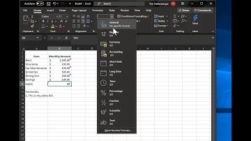 Microsoft Excel Footnotes