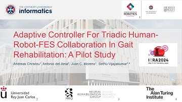 Adaptive Control for Triadic Human-Robot-FES Collaboration in Gait Rehabilitation