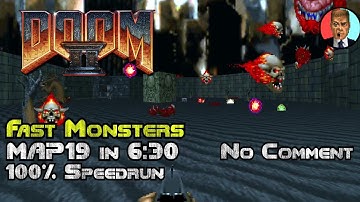 [World Record] UV Fast Speedrun of Doom 2 Map 19 in 6:30 {No Comment}