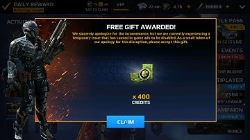 Modern Combat 5 Supermarine+The Enforcer, Hack bot, Daily Rewards (Cores at the end)