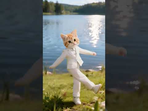 #cutecat #catdance #funnydance #fyp #dancechallenge