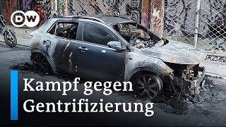 Wie ein Athener Stadtteil gemeinsam gegen die Gentrifizierung kämpft | Fokus Europa