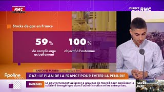 Gaz : le plan de la France pour éviter la pénurie l'hiver prochain