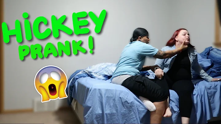 HICKEY PRANK ON GIRLFRIEND!