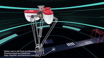 Parallel Robot, Delta Robot, Industrial Robotics, Parallel Manipulator, AtomRobot.