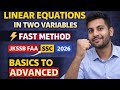JKSSB Finance Account Assistant Maths 🚀 Linear Equation in Two Variables Made Easy”