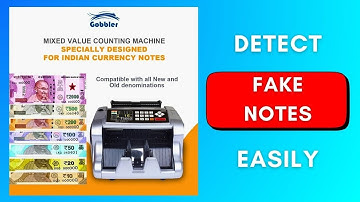 GOBBLER GB-8888-E Review 🔍 Best Cash Counting Machine with Fake Note Detection?