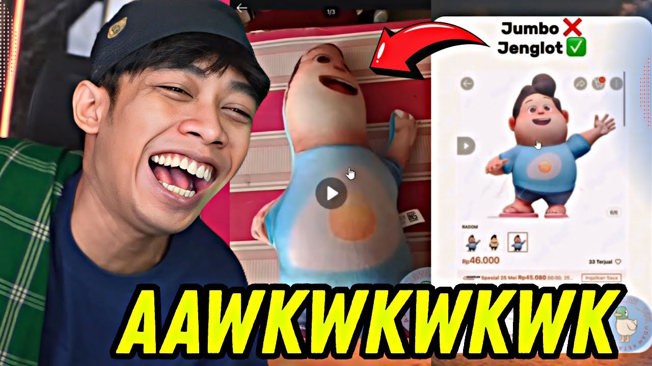 JUMBO ❌ JENGLOT ✅ ~ NGAKAK BISA LONJONG GITU 🤣
