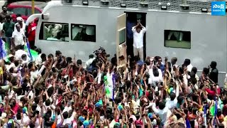 CM YS Jagan Memantha Siddham Bus Yatra Highlights Visuals | YSRCP |@SakshiTVLIVE