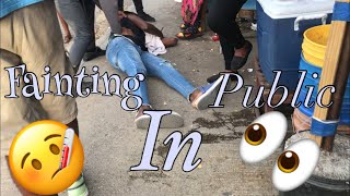 Fainting In public//social experiment roadvideo