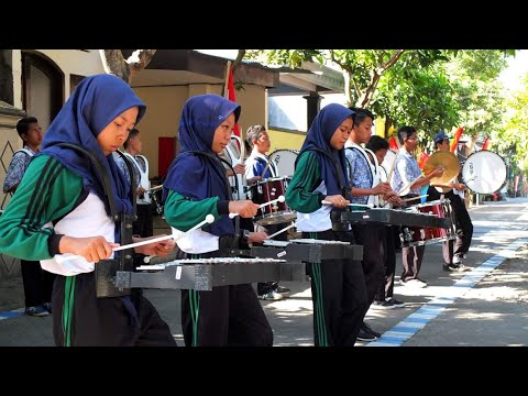 🔴 Drumband Sik Asik / Syik Asyik - SMPN Roked