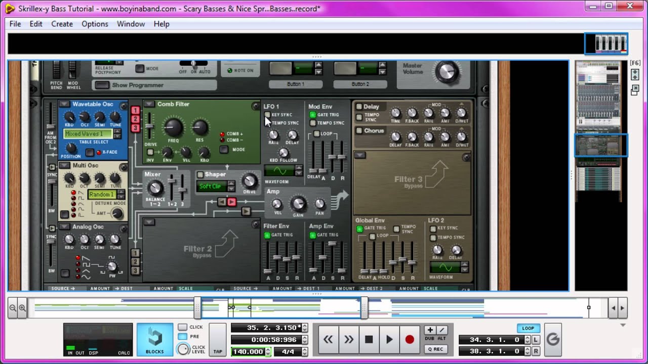 Tutorial: Skrillex-y Robotic Dubstep Bass Growl