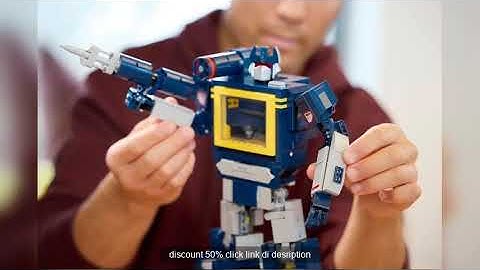 MINISO Robot Building Blocks 1505PCS Adult Birthday Christmas Gift Discount 50%