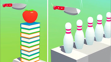 Slice It All Gameplay! Satisfying and Relaxing ASMR Slicing Video NEW UPDATE