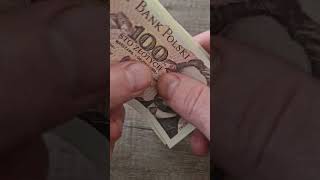Banknoty prl wycena 100 złotych