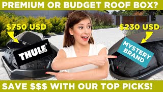 10 Budget Cargo Roof Box Picks | Summer '24 | Comparing Menabo, Hapro, Cruz, Farad, Boxes & More!