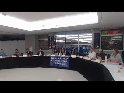 Bristol Warren Regional School District School Committee Meeting 6/12/2023