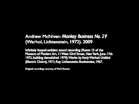 Andrew McNiven: Monkey Business No. 29 (Warhol, Li...