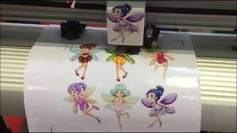 MYCUT cutting plotter/Auto contour cutting from U-Disc