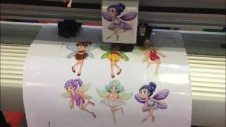 MYCUT cutting plotter/Auto contour cutting from U-Disc