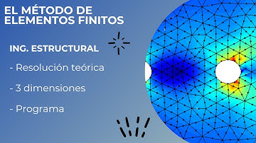El método de los elementos Finitos - 1D, 2D y 3D - Programa
