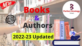 Books and Authors 2022-23 || C.A || SSC || SI/PC ||TSPSC || Latest Topic Wise || @PerfectStrategy1