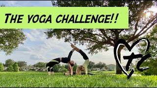 3 PERSON YOGA CHALLENGE! | Triple Charm