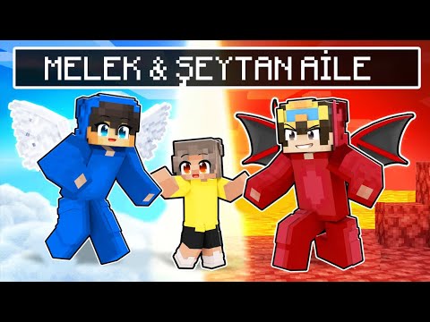 MELEKLER ve ŞEYTANLAR Tarafından Büyütüldüm! 👹👼-Minecraft