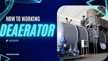 💡DEAERATOR💡(Boiler) Working Principle_Power Plants Equipment/Animation Video #Powerplant #Deaerator