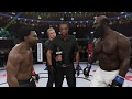 Charles Bennett vs. Kimbo Slice (EA sports UFC 3) - CPU vs. CPU - Crazy UFC 👊🤪