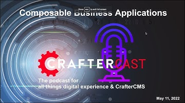 CrafterCast Episode 5 - Composable Business Applications