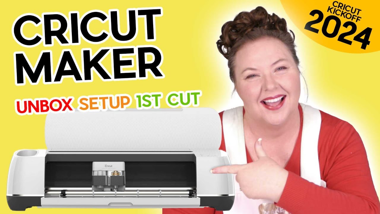 Cricut Maker 3 for Beginners: Unbox, Setup, & First Cut! (CRICUT KICKOFF  Day #1) 