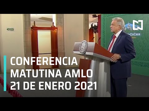 Conferencia matutina AMLO / 21 de enero 2021