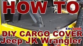 DIY Rear Cargo Cover for Jeep Wrangler JK