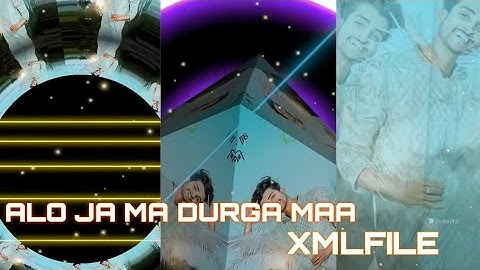 ALO JA MA DURGA MAA || NEW TRENDING BENGALI SONG XML FILE || EDIT BY PRANABESH CREATION 🔖