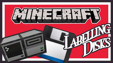 How to label a disk in Computercraft Tutorial - Minecraft & Tekkit