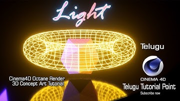 Cinema4D Octane Render 3D Concept Art Tutorial |2020|C4D Animation Tutorials