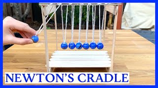 🔵🔵🔵 DIY Newton's Cradle