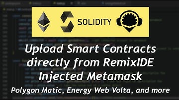 Uploading Smart Contracts to blockchain network using RemixIDE and Metamask | Interact using EtherJS