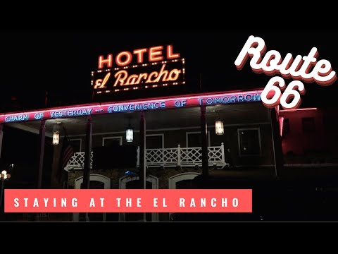 Vidéo: Visiter l'hôtel historique El Rancho