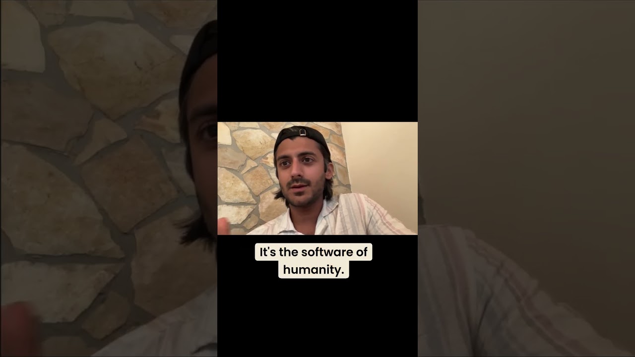 Our minds are the software of humanity