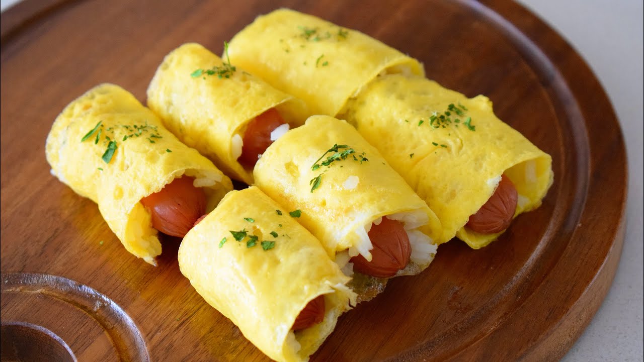 QUICK BREAKFAST. SAUSAGE EGG ROLLS . YouTube